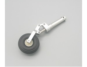 Top-Design CNC Suspension Nose Landing Gear Strut With Single Wheel 130mm - (5.0)